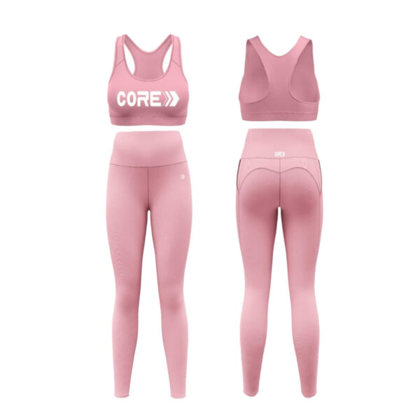 CORE Women’s Dri-Fit Classic Sports Bra Workout Set - Image 5