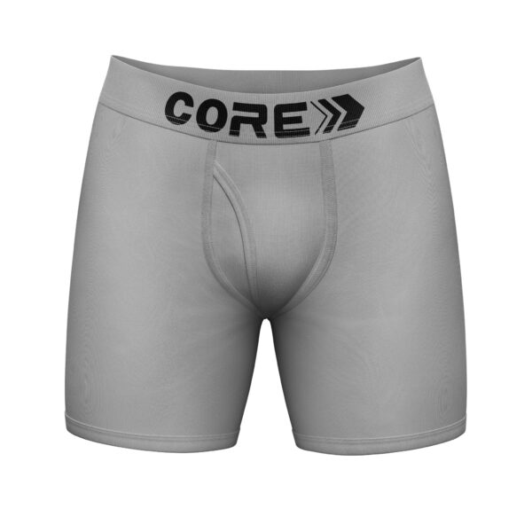 CORE Men’s All Day Comfort Mid-Length Boxer Brief 6” (3-Pack) - Image 6