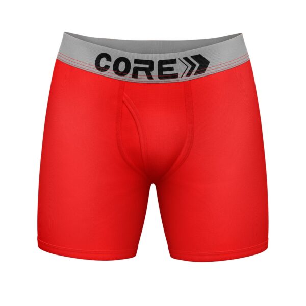 CORE Men’s All Day Comfort Mid-Length Boxer Brief 6” (3-Pack) - Image 4