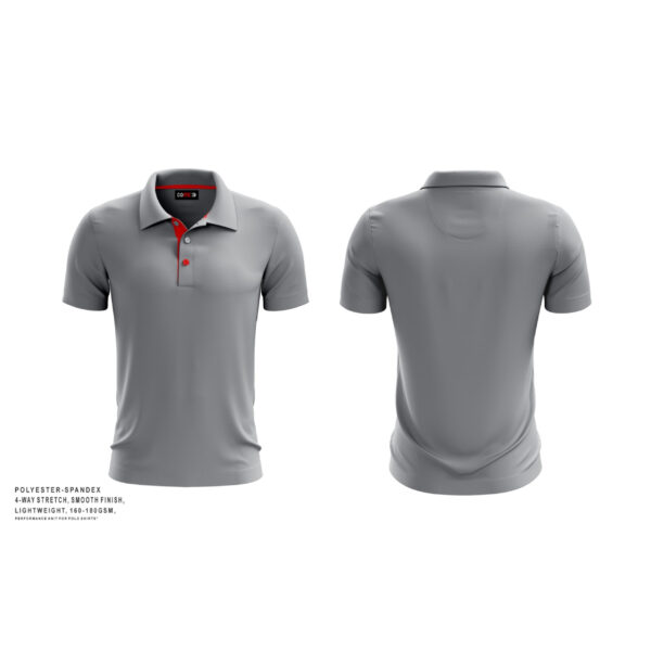 CORE Men's Dress Polo Collar Shirt - Image 6