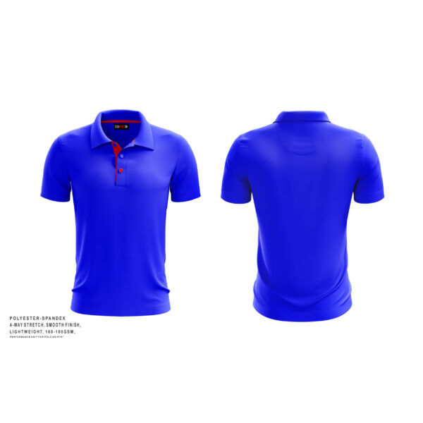 CORE Men's Dress Polo Collar Shirt - Image 3